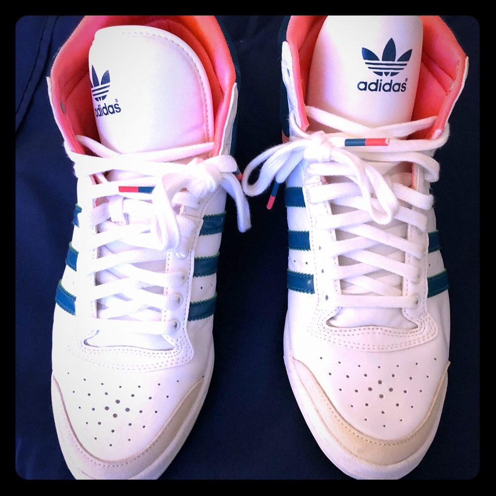 Adidas women’s sleek series high tops